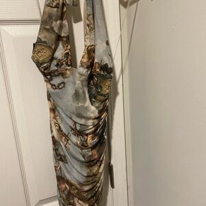 Windsor Multicolor Draped Dress